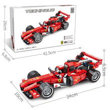 Formula F1 Racing Compatible Legoing Boys Diy Educational Assembled Sports Car Model Kit Building Blocks Brick Children Toys P44