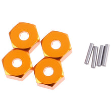4Pcs/set New Aluminum RC Wheel Hex Nut With Pins Drive Hubs 4P HSP 102042 1/10 Upgrade Parts For 4WD Car Himoto