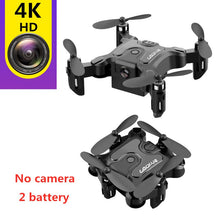 Mini Drone with Camera HD Foldable Drones One-Key Return FPV Quadcopter Follow Me RC Helicopter Quadrocopter Kid's Toys