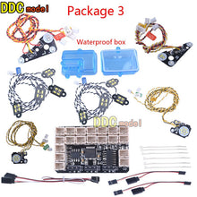 LED Front Rear lights + IC Lamp Group Headlight Kit For RC Crawler Trx4 RC Car Parts DIY Replacement Repair Accessories