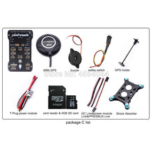 Pixhawk PX4 PIX 2.4.8 32 Bit Flight Controller w/4G SD M8N GPS+433Mhz/915Mhz 100MW Radio Telemetry++I2C+PPM+xt60 power module