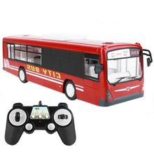 RC Car 6 Channel 2.4G Remote Control Bus City Express High Speed One Key Start Function Bus With Realistic Sound and Light Long