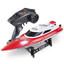 HJ806 RC Boat 35km/H High Speed Fast Ship With Cooling Water System Boat Night Light Double Layer Waterproof RC Boats Toys Gifts