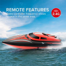 TKKJ Rc Boat Toy H101 2.4ghz High Speed 30km/h 180 Degree Flip With Servo Remote Control Boats Hobby Toys For Kids Gifts VS H100