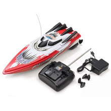 LCLL-RC Boat Radio Remote Control Twin Motor High Speed Boat RC Racing Toy Gift For Kids Eu plug