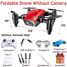 S9 S9W S9HW Foldable RC Mini Drone Pocket Drone Micro Drone RC Helicopter With HD Camera Altitude Hold Wifi FPV FSWB