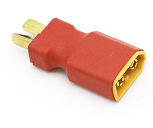 1pcs T Male Plug to XT60 Male / T Female Plug to XT60 Female Adapter For RC Helicopter Quadcopter LiPo Battery Plug Connector