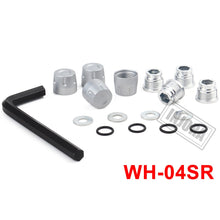 INJORA 4PCS Aluminium RC Car M4 Nut Wheel Rim Center Cap for 1/10 RC Crawler Traxxas TRX4 Axial SCX10 90046 Tamiya MST Redcat