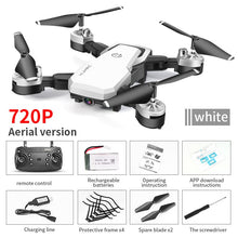 Drone 4K RC Quadcopter With Camera Foldable FPV Wifi Quadrocopter Wide Angle High Hold RC Helicopter Selfie Drone Professional