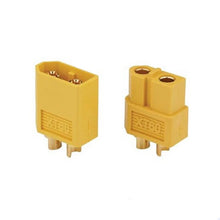 5 Pairs XT30 XT60 XT90 Yellow Battery Connector Set 4.5mm Male Female Gold Plated Banana Plug