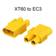 AMASS XT60 XT 60 XT-60 Male to T DEAN connector EC3 TRX Big Tamiya Plug Female Converter Adapter For RC Lipo Battery