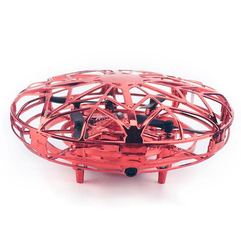 Anti-collision Induction Aircraft Toy UFO Ball Sensing Mini Drone for Kids Toys