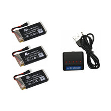 Limskey 900mAh 3.7V LiPo Battery + USB Charger for SYMA X5C X5 X5SW MJX X708 W RC Drone Quadcopter Spare Battery Parts