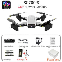 дрон 4K SG700 S mini Drone dron helicopter Remote Control 4CH WiFi Optical Flow Dual Camera Quadcopter Drones