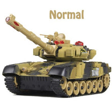 Children Day Gift Fighting Battle Tanks 2.4G 10 Channel RC Infrared Shooting Tank Electric Toy Army Vehicle Big War Tank Present