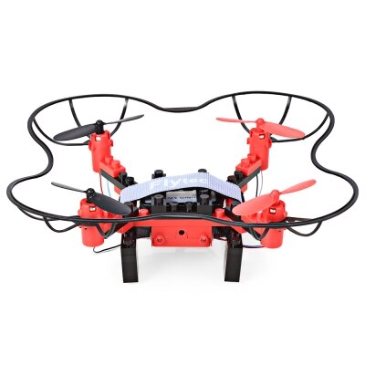abay 2019 hot T11 DIY Building Blocks RC Quadcopter 2.4G 4CH 6-axis Gyro Headless Mode 3D Unlimited Flip Aircraft YH-55