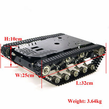 15KG Load Large Metal Smart Shock-Absorbing RC Robot Tank Chassis + Wireless WiFi/ Bluetooth/ Handle Control Kit DIY For Arduino