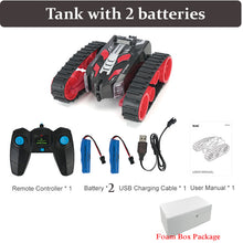 Rc Car Machine with Remote Control Tank Stunt High Speed 3D Flip Drift Toys For Boys Buggy Battery Operated Radio Control Car