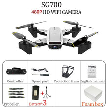 дрон 4K SG700 S mini Drone dron helicopter Remote Control 4CH WiFi Optical Flow Dual Camera Quadcopter Drones