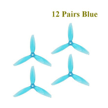24PCS/12 Pairs Gemfan Windancer 5043 5x4.3 5 Inch 3-Blade Propeller M5 CW & CCW For RC FPV Racing Drone Spare Parts