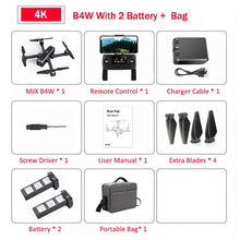 MJX Bugs 4W B4W Brushless RC Drone with Camera 4K 5G WIFI FPV GPS Ultrasonic Optical Flow Positioning Drone Foldable Quadcopter