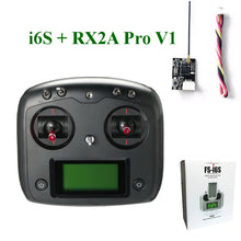FLYSKY FS-i6S i6S 2.4G 10CH AFHDS 2A Centering Throttle Transmitter with Holder iA6B A8S iA10B Receiver RetailBox RC FPV Drone