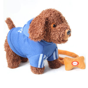 120 Songs Ancient Poetry Pet Music Plush Toy Dog Walking Smart Machine Leash Dog Children Gift Birthday Gift