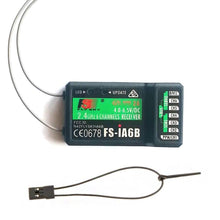 F17294 Flysky FS-iA6B 2.FS-IA6 FS-IA10B 4G 6CH channels RC receiver PPM output with iBus port for FS i4 i6 i10 RC transmitter