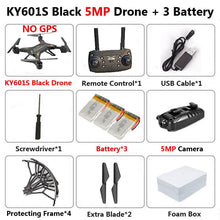 KY601G KY601S Professional Drone with Camera 4K HD 5G WiFi GPS FPV Remote Control Distance 2KM RC Quadcopter Helicopter Kid Toys