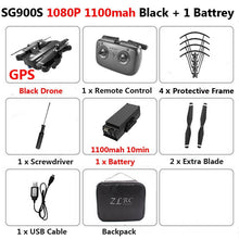 SG900-S SG900 Profissional Drone with Camera 1080P 4K HD GPS WiFi FPV 20Min Flight Time Wide Angle RC Quadcopter Helicopter Toys