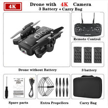 F88 Drone 4K WIFI FPV dual Camera Drone RC Quadcopter professional Optical Flow 18min Flight time Foldable dron VS kids zino pro