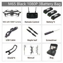 M65 RC Drone with 4K HD Camera FPV WIFI Altitude Hold Function Selife Dron Folding Quadcopter Vs E58 SG106 M69 Drones