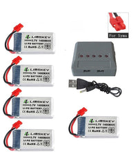 1400mAh 3.7v lipo Battery for SYMA X5 X5S X5C X5SC X5SH X5SW M18 H5P HQ898B HQ859B H11D H11C T64 T04 T05 F28 F29 T56 T57 Charger