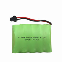 6v 2400mah AA NI-MH Battery with charger High capacity electric toy battery Remote car ship robot rechargeable 6 v 2400 mah