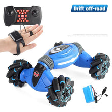 Remote Control Stunt Car Gesture Induction Twisting Off-Road Vehicle Light Music Drift Dancing Side Driving RC Toy Gift for Kids