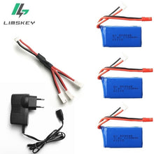 3Pcs for Wltoys A949 A959 A969 A979 K929 LiPo Battery 7.4V 1100mah 903048 25c Lipo Battery For RC Helicopter Airplane Cars Boats