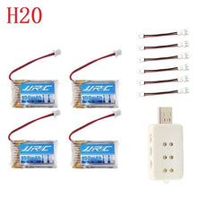 Original JJRC H20 battery 3.7V 150mAh For JJRC H20 Syma S8 M67 U839 RC Quadcopter Parts 3.7V Lipo Battery and Charger (6 IN 1)