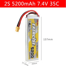 Lipo 2S Battery 7.4V 1200mAh 1500mAh 1800mAh 2200mAh 25C 2600mAh 3000mAh 4200mAh 5200mAh 35C Lipo Battery with XT60 Plug