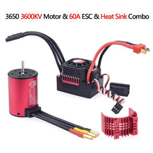 RC Car 1:10 Parts 3650 3660 F540 3000KV 3500KV 3100KV 3600KV 5200KV 3930KV 4500KV 4370KV 4200KV Brushless Motor 45A 60A ESC