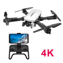 2019 New drone 4K HD aerial camera quadcopter optical flow hover smart follow dual camera remote control helicopter with camera
