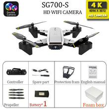 дрон 4K SG700 S mini Drone dron helicopter Remote Control 4CH WiFi Optical Flow Dual Camera Quadcopter Drones