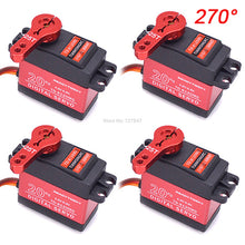 Waterproof 180/270 / 360 Degree 20KG 25KG 30kg 35kg Large Torque Digital Coreless Servo Aluminium Metal Gears 25T Arm For RC Car