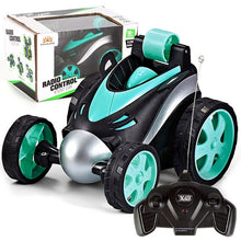 Wireless RC Car Tumbling Stunt Dump Truck Remote Control Toys Electric 360 Degree Rotating Stunt RC Cars For Boys Children