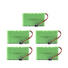 7.2v 2400mah AA NI-MH Battery with charger High capacity electric toy battery Remote car ship robot rechargeable 7.2 v 2400 mah
