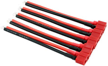 Deans Ultra Pigtail Cable T plug Connector Male & Female with10cm 14 AWG Soft Silicone Wire for RC hobby Quadcopter Lipo Battery