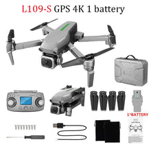 L109-S RC Drone Quadcopter 4K HD Camera 5G WiFi GPS Drones With One Key Return Altitude Hold 800m WiFi Image Distance dron toys