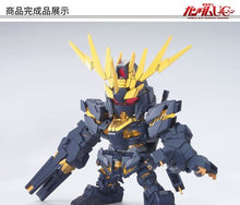 SD Gundam Model Cute Unicorn Wing AGE Justice Freedom 00 Destiny Armor Unchained Mobile Suit Kids Toys With Holder