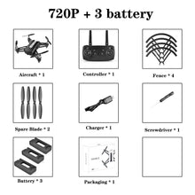 SHAREFUNBAY R11 drone 4k HD wide-angle camera 1080P WIFI FPV drone height hold video recording gesture photo drone with camera