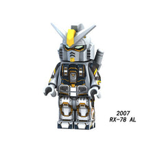 Single Sale Super Heroes Star Wars 2002 GUNDAM RX-78-1 Mini Building Blocks Figure Brick Toy kids gift Compatible Legoed Ninjaed
