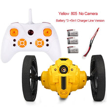 RC Bounce Car Toys 805 Jumping 805A with WIFI FPV Camera Stunt Car Flexible Wheels Rotation LED Night Light RC Robot Car